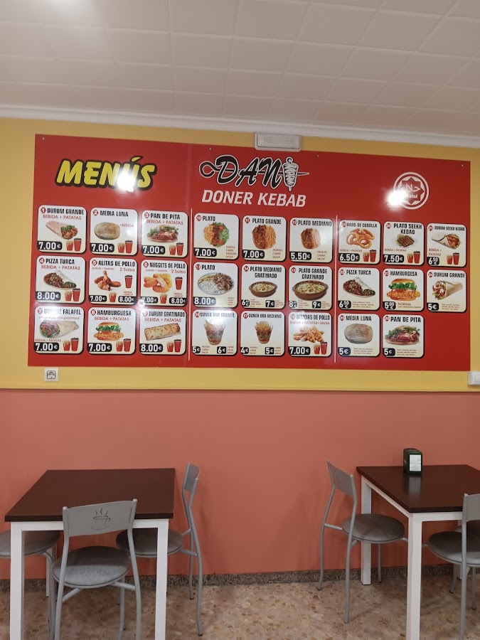 Dani kebab alcaudete
