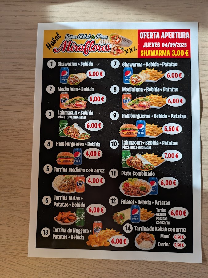 Miraflores Doner & Kebab