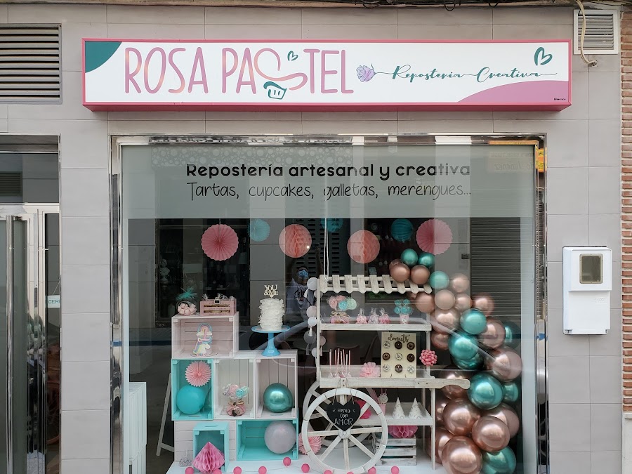 Rosa Pastel Reposteria Creativa